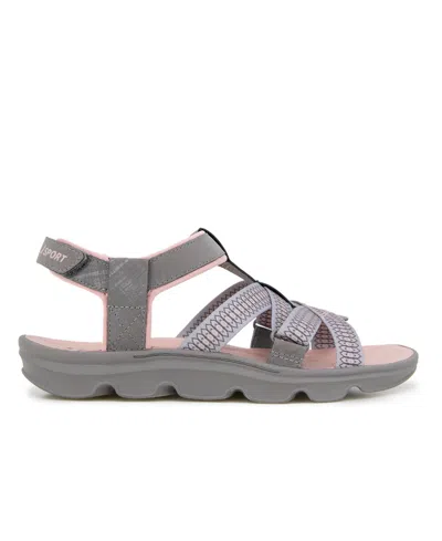 Jbu Women's Kaia Casual Flat Sandals In Multi