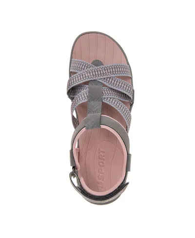 Jbu Women's Kaia Casual Flat Sandals In Multi