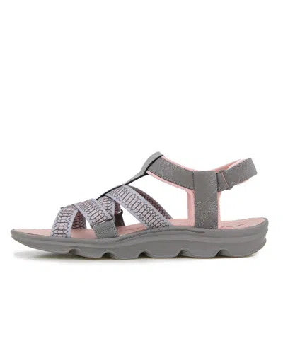 Jbu Women's Kaia Casual Flat Sandals In Multi