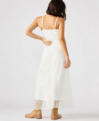 Steve Madden Veera Lace Dress In White