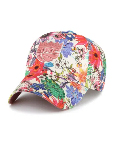47 Brand Women's Cream Sacramento Kings Pollinator Clean Up Adjustable Hat