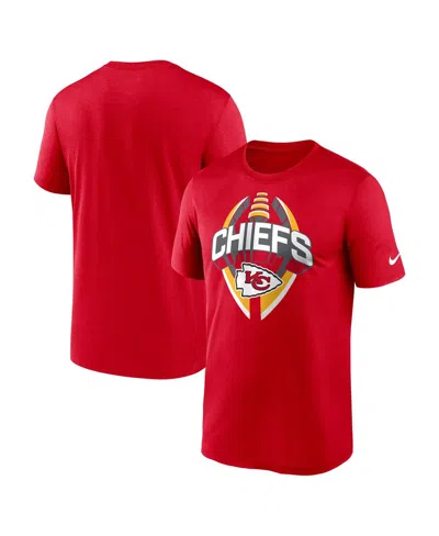 Nike Red Kansas City Chiefs Legend Icon Performance T-shirt In Red
