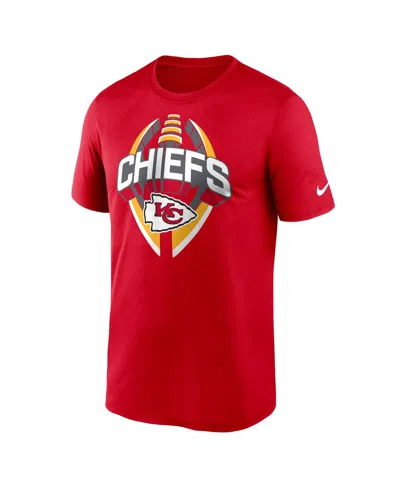 Nike Red Kansas City Chiefs Legend Icon Performance T-shirt In Red
