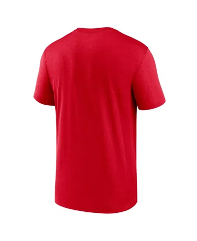 Nike Red Kansas City Chiefs Legend Icon Performance T-shirt In Red