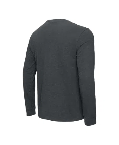 Mitchell & Ness Men's Charcoal Usc Trojans Team Pride Long Sleeve T-shirt In Gray