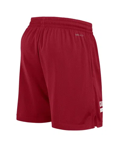 Nike Men's Cardinal Arizona Cardinals 2024 Sideline Performance Mesh Shorts In Red