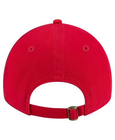 New Era Women's Red Los Angeles Angels Preppy Team 9twenty Adjustable Hat