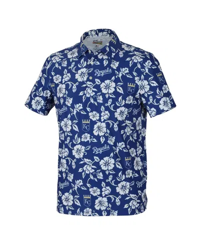 Reyn Spooner Men's Blue Kansas City Royals Pua Performance Polo Shirt In Blue