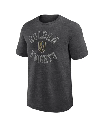 Logo Athletic Men's Heather Charcoal Vegas Golden Knights Success T-shirt