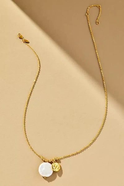 Jackie Mack Pearl Charm Elysia Necklace