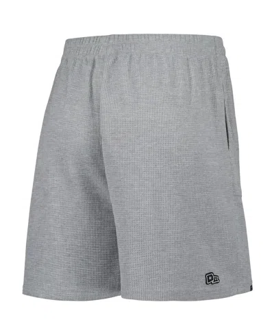 Hype And Vice Women's Heather Gray Alabama Crimson Tide Pocket Hit Grand Slam Waffle Shorts In Gray