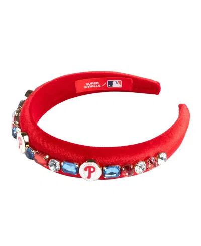Super Smalls Big Boys And Girls Atlanta Braves Headband In Red