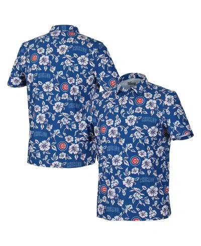 Reyn Spooner Men's Blue Chicago Cubs Pua Performance Polo Shirt In Blue