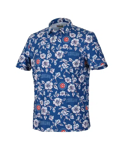 Reyn Spooner Men's Blue Chicago Cubs Pua Performance Polo Shirt In Blue