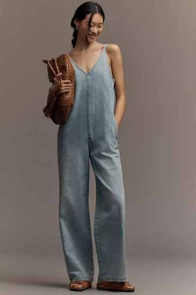 Pistola Reed Pull On Jumpsuit In Blue
