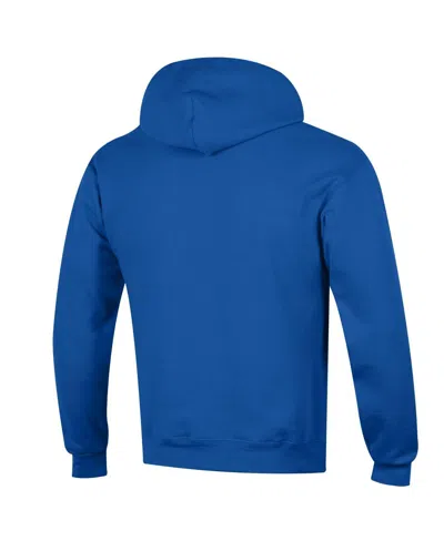 Champion Men's Royal Kentucky Wildcats Arch Over Logo Pullover Hoodie In Blue