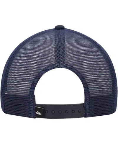 Quiksilver Men's Navy Happy Hour Trucker Snapback Hat