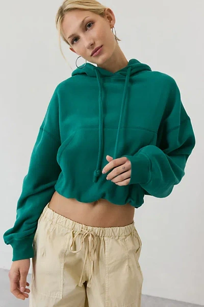Out From Under Try Me Bubble Hoodie Sweatshirt In Green, Women's At Urban Outfitters