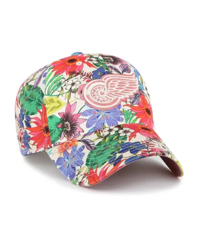 47 Brand Women's Cream Detroit Red Wings Pollinator Clean Up Adjustable Hat