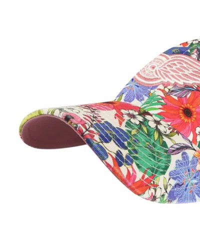 47 Brand Women's Cream Detroit Red Wings Pollinator Clean Up Adjustable Hat
