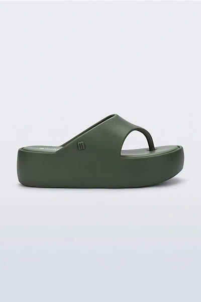 Melissa Free Platform Thong Sandal In Green, Women's At Urban Outfitters