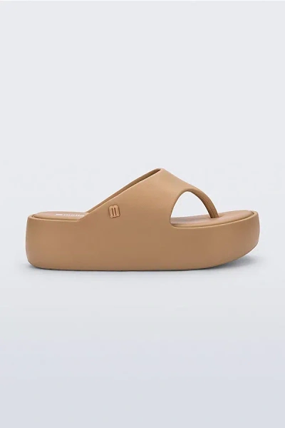Melissa Free Platform Thong Sandal In Beige, Women's At Urban Outfitters