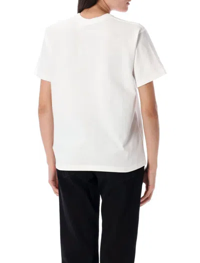 Polo Ralph Lauren Cotton T-shirt With Contrasting Logo In White
