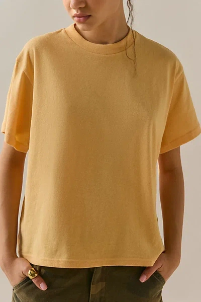Bdg Universal Boxy Tee In Apricot Cream, Women's At Urban Outfitters
