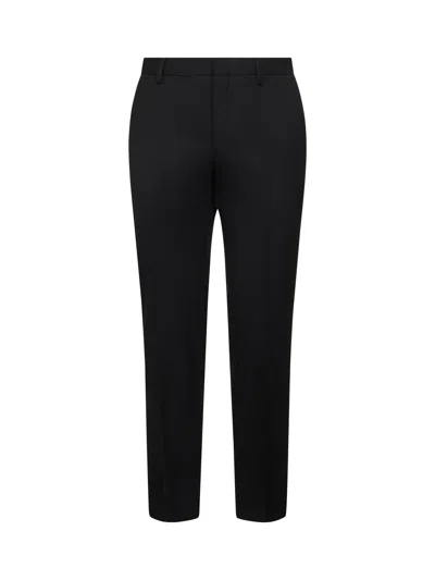 Prada Abbigliamento Black Wool Slim Trousers