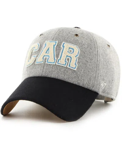 Stoney Clover Lane X '47 Brand Men's And Women's Gray/black Carolina Panthers Block Clean Up Adjustable Hat