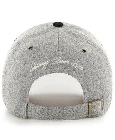 Stoney Clover Lane X '47 Brand Men's And Women's Gray/black Carolina Panthers Block Clean Up Adjustable Hat