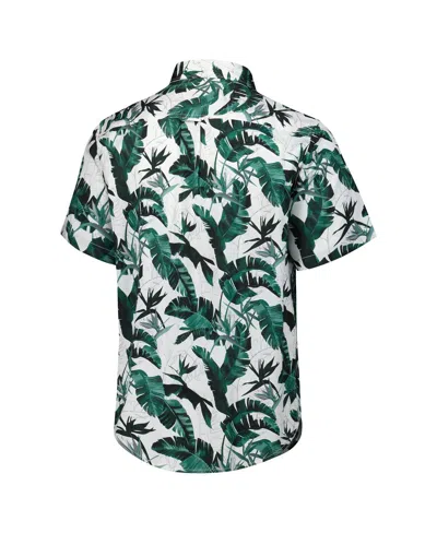Tommy Bahama Green New York Jets Sunnyvale Blooms Camp Button-up Shirt In Green