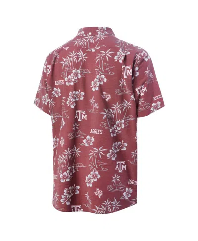 Reyn Spooner Men's Maroon Texas A&m Aggies Classic Button-up Shirt In Burgundy