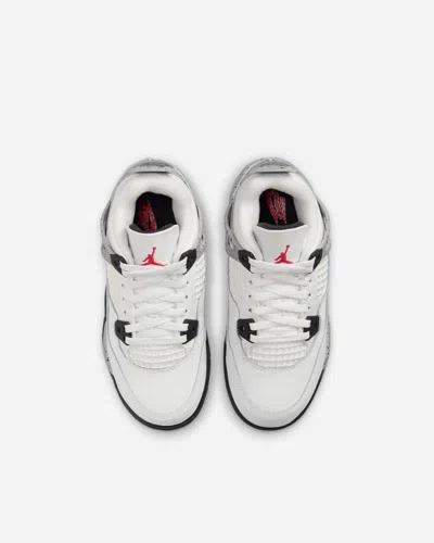 Jordan Brand Air Jordan 4 Retro Og “white Cement” (preschool)