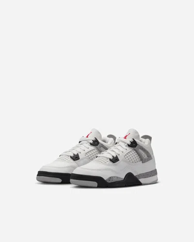 Jordan Brand Air Jordan 4 Retro Og “white Cement” (preschool)