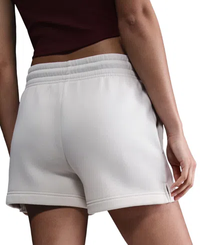 Nike Sportswear Phoenix Fleece Mid-rise 4-inch Shorts In White
