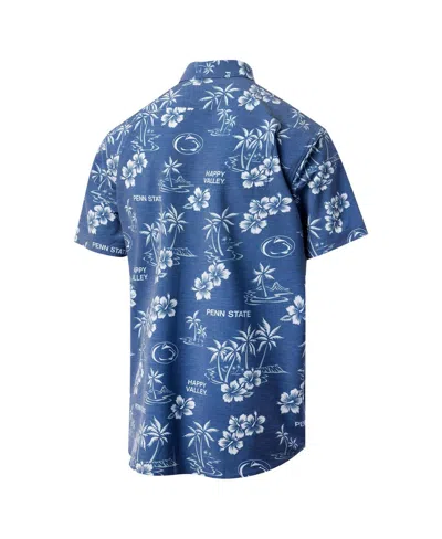 Reyn Spooner Men's Navy Penn State Nittany Lions Classic Button-up Shirt In Blue