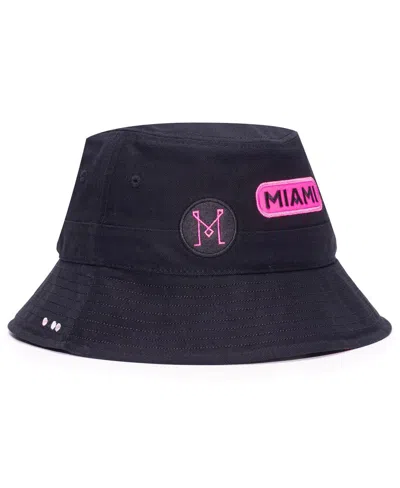 Fan Ink Fan Men's Black Inter Miami Cf Acai Bucket Hat