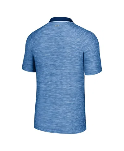 Msx By Michael Strahan Men's Blue St. Louis Blues Strategy Raglan Polo Shirt