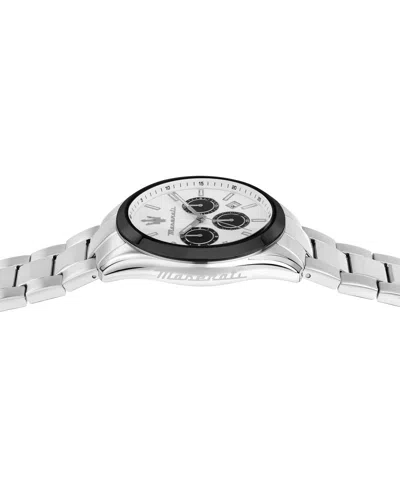Maserati Men's Multifunction Stainless Steel Metal Band Watch, 43mm