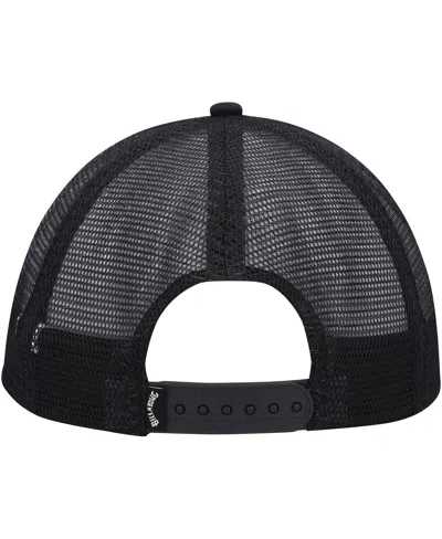 Billabong Men's Heather Gray/black Walled Trucker Adjustable Snapback Hat In Multi