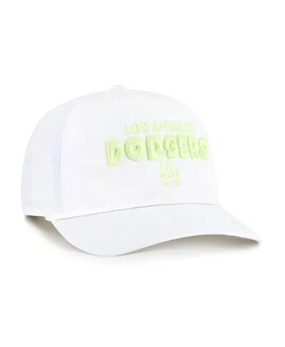 47 Brand Women's White Los Angeles Dodgers Bright Side Adjustable Hitch Hat