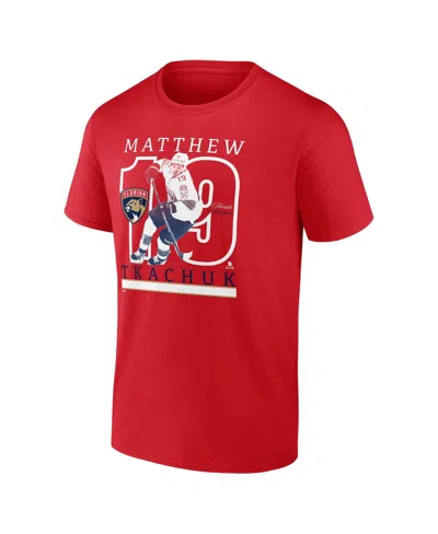 Fanatics Men's Matthew Tkachuk Athletic Red Florida Panthers Player T-shirt In Red