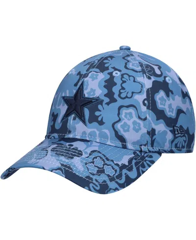 New Era Women's Navy Dallas Cowboys Trippy 9twenty Adjustable Hat