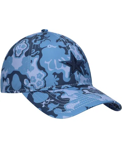 New Era Women's Navy Dallas Cowboys Trippy 9twenty Adjustable Hat