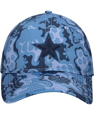 New Era Women's Navy Dallas Cowboys Trippy 9twenty Adjustable Hat