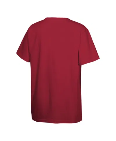 Mitchell & Ness Big Boys And Girls Wine Cleveland Cavaliers 2025 Nba Playoffs Retro Monumental T-shirt In Red