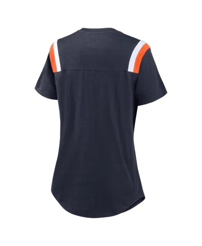 Nike Navy Chicago Bears Historic Slub Fashion T-shirt In Burgundy