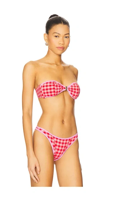 Fae Tallara Bikini Top In Red