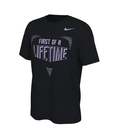 Nike Men's And Women's Eclipse Black Golden State Valkyries 2025 Inaugural Season First Of A Lifetime Sch In Black